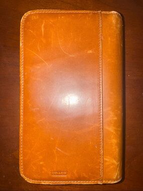 Coach Vintage Leather Organizer